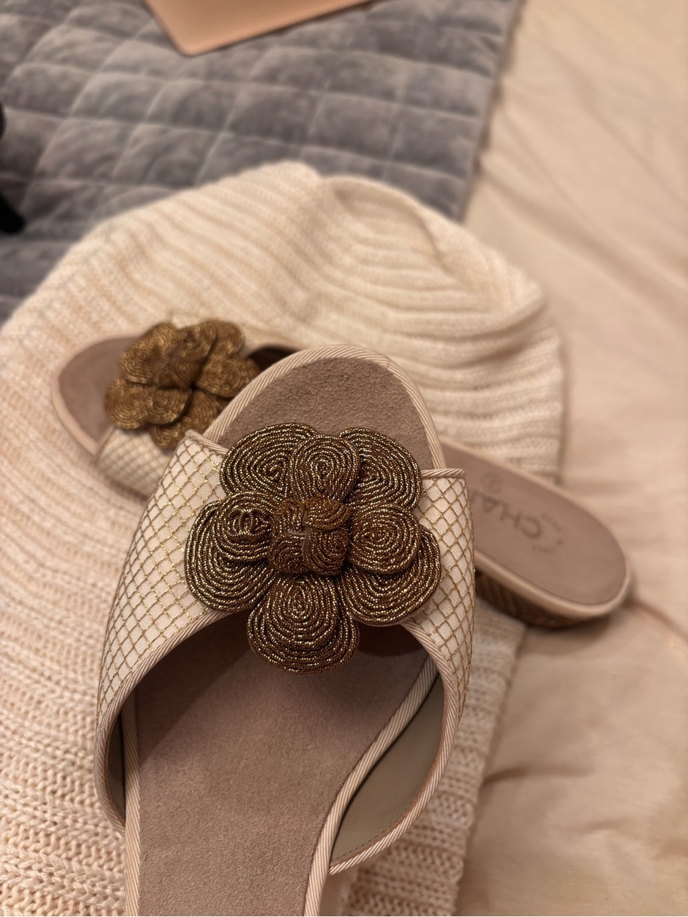 Authentic Chanel Flats, Great Condition